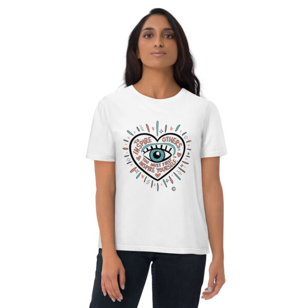 Inspire Yourself Unisex organic cotton t-shirt - Image 3