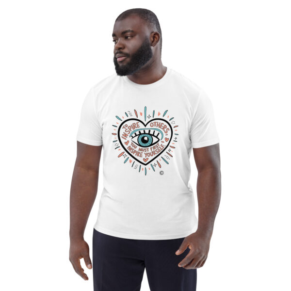 Inspire Yourself Unisex organic cotton t-shirt - Image 6