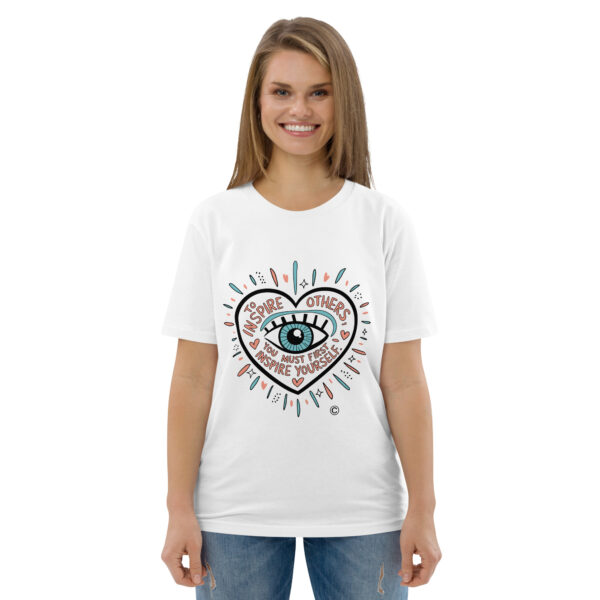 Inspire Yourself Unisex organic cotton t-shirt - Image 119