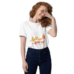 Light Up Your Soul Unisex organic cotton t-shirt