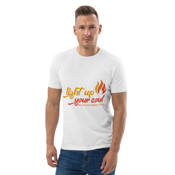 Light Up Your Soul Unisex organic cotton t-shirt - Image 6