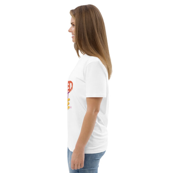 Be Excited About Life Unisex organic cotton t-shirt - Image 126