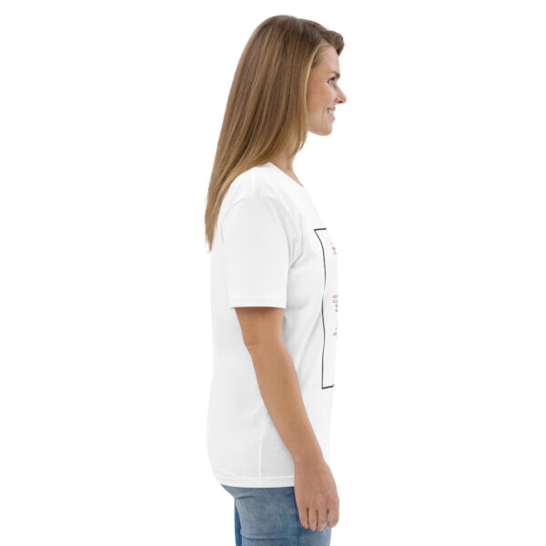 Twice the Love Unisex organic cotton t-shirt - Image 125