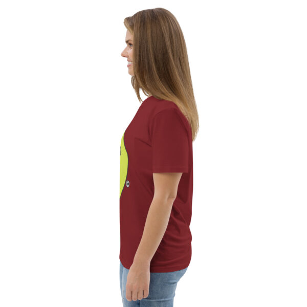 Love Smiley Face Unisex organic cotton t-shirt - Image 38
