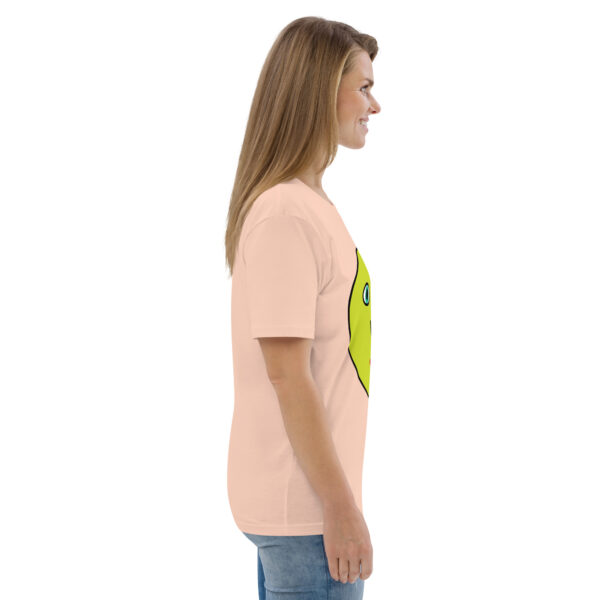 Love Smiley Face Unisex organic cotton t-shirt - Image 101