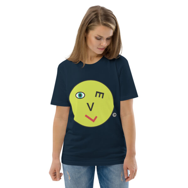 Love Smiley Face Unisex organic cotton t-shirt - Image 16