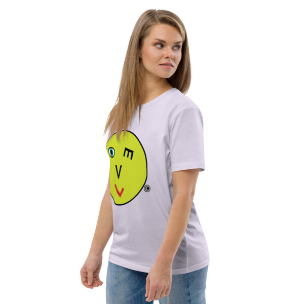 Love Smiley Face Unisex organic cotton t-shirt - Image 115