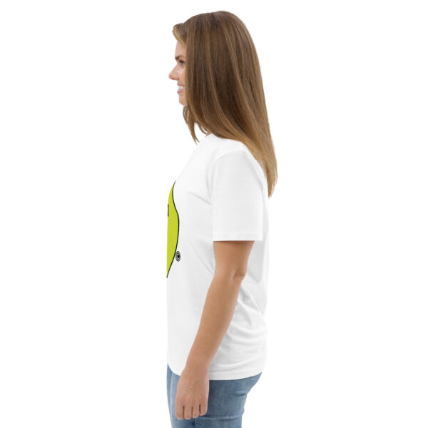Love Smiley Face Unisex organic cotton t-shirt - Image 126