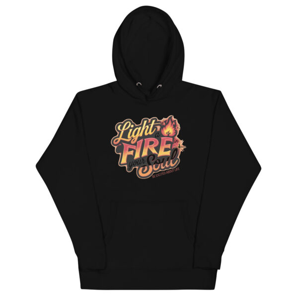 Light Fire in Your Soul Unisex Premium Hoodie - Image 8