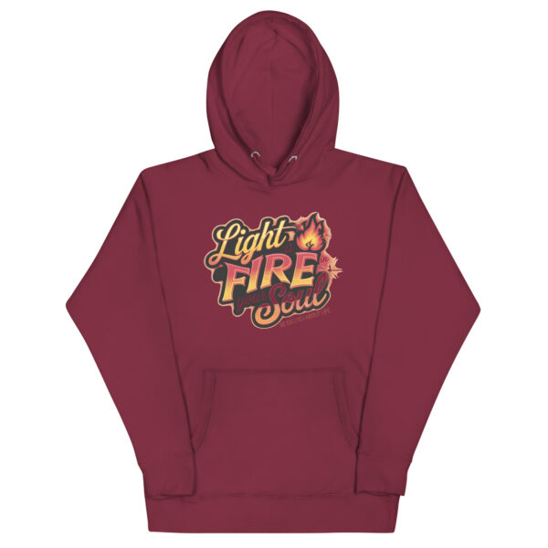 Light Fire in Your Soul Unisex Premium Hoodie - Image 12