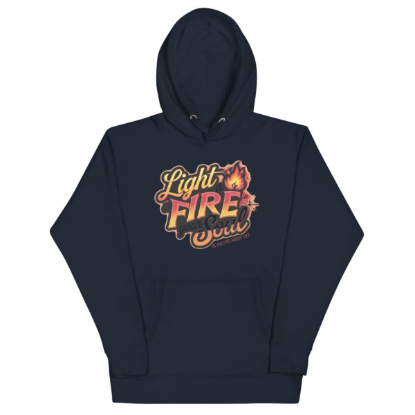 Light Fire in Your Soul Unisex Premium Hoodie - Image 10