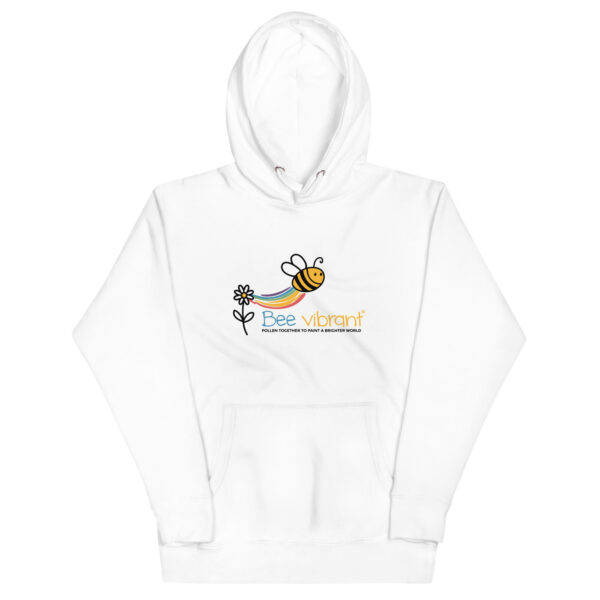 Bee Vibrant Unisex Premium Hoodie - Image 5