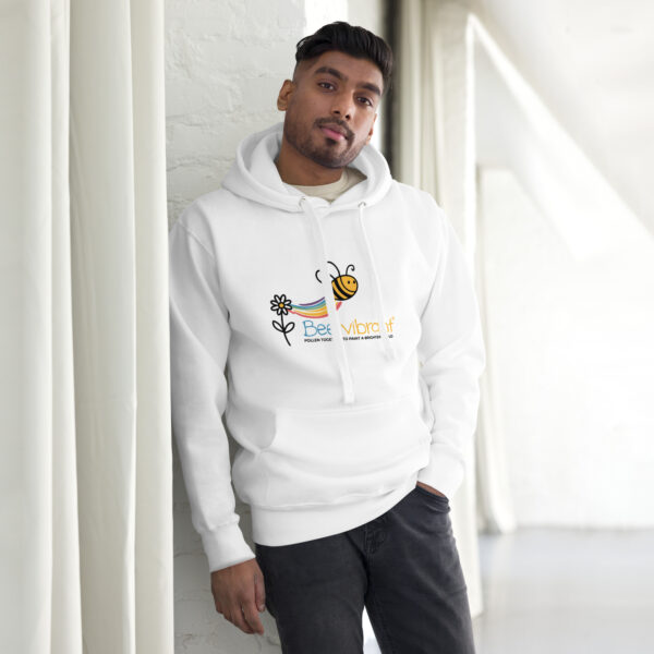 Bee Vibrant Unisex Premium Hoodie - Image 6