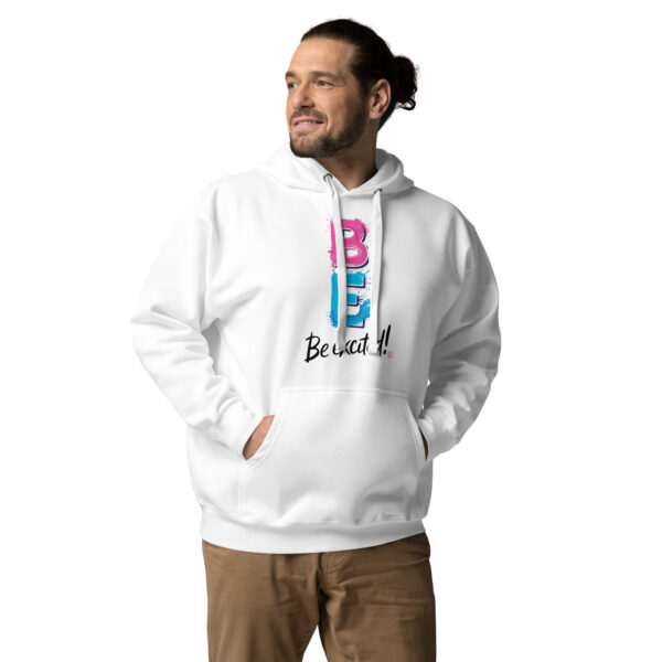 Be Excited Unisex Premium Hoodie - Image 3