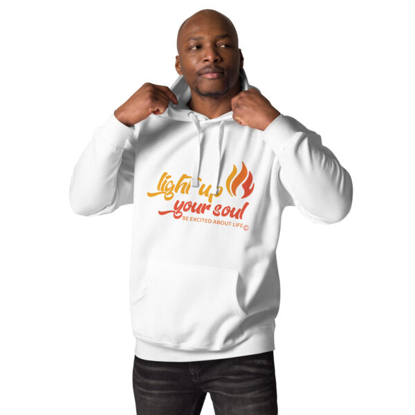 Light Up Your Soul Unisex Premium Hoodie - Image 3