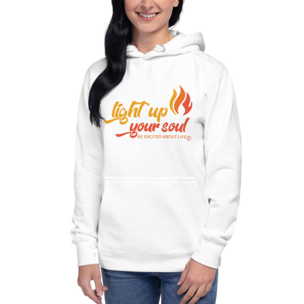 Light Up Your Soul Unisex Premium Hoodie - Image 6