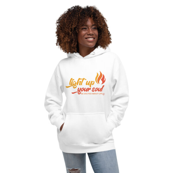 Light Up Your Soul Unisex Premium Hoodie - Image 7