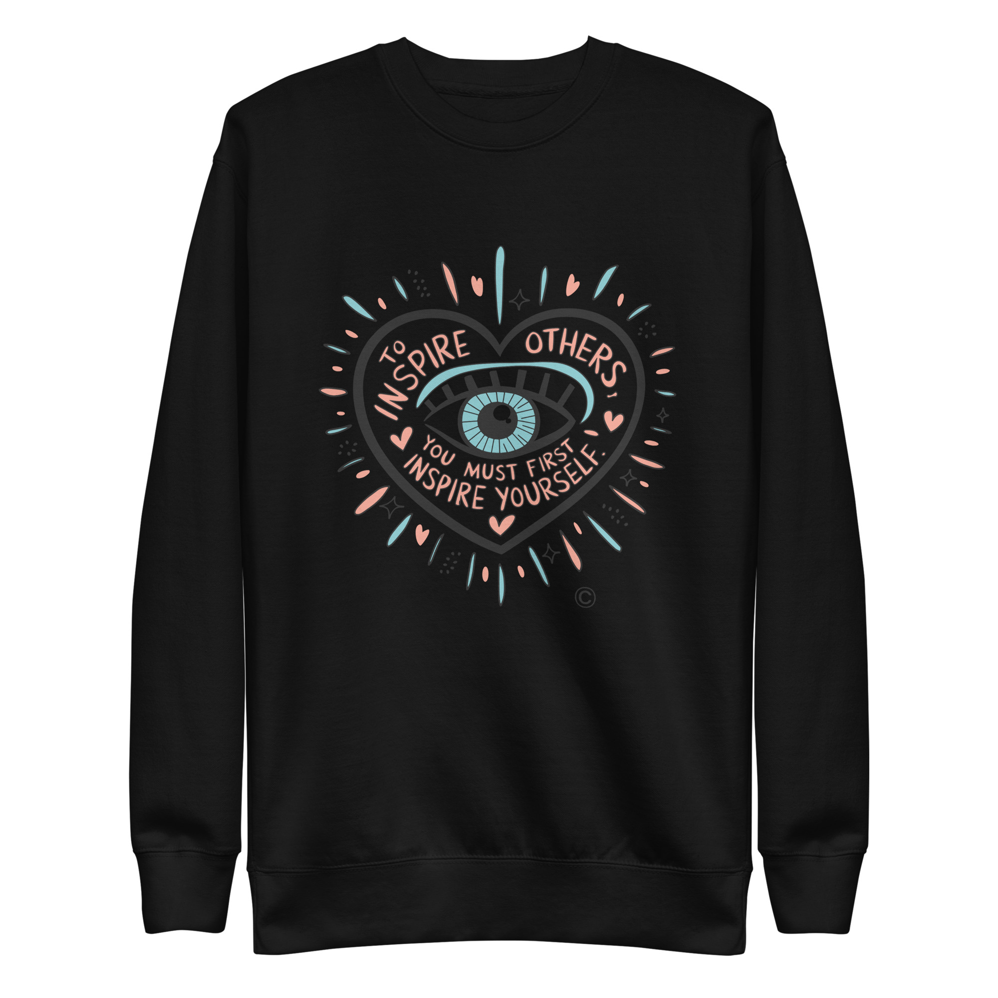 Inspire Yourself Unisex Premium Sweatshirt - Image 6