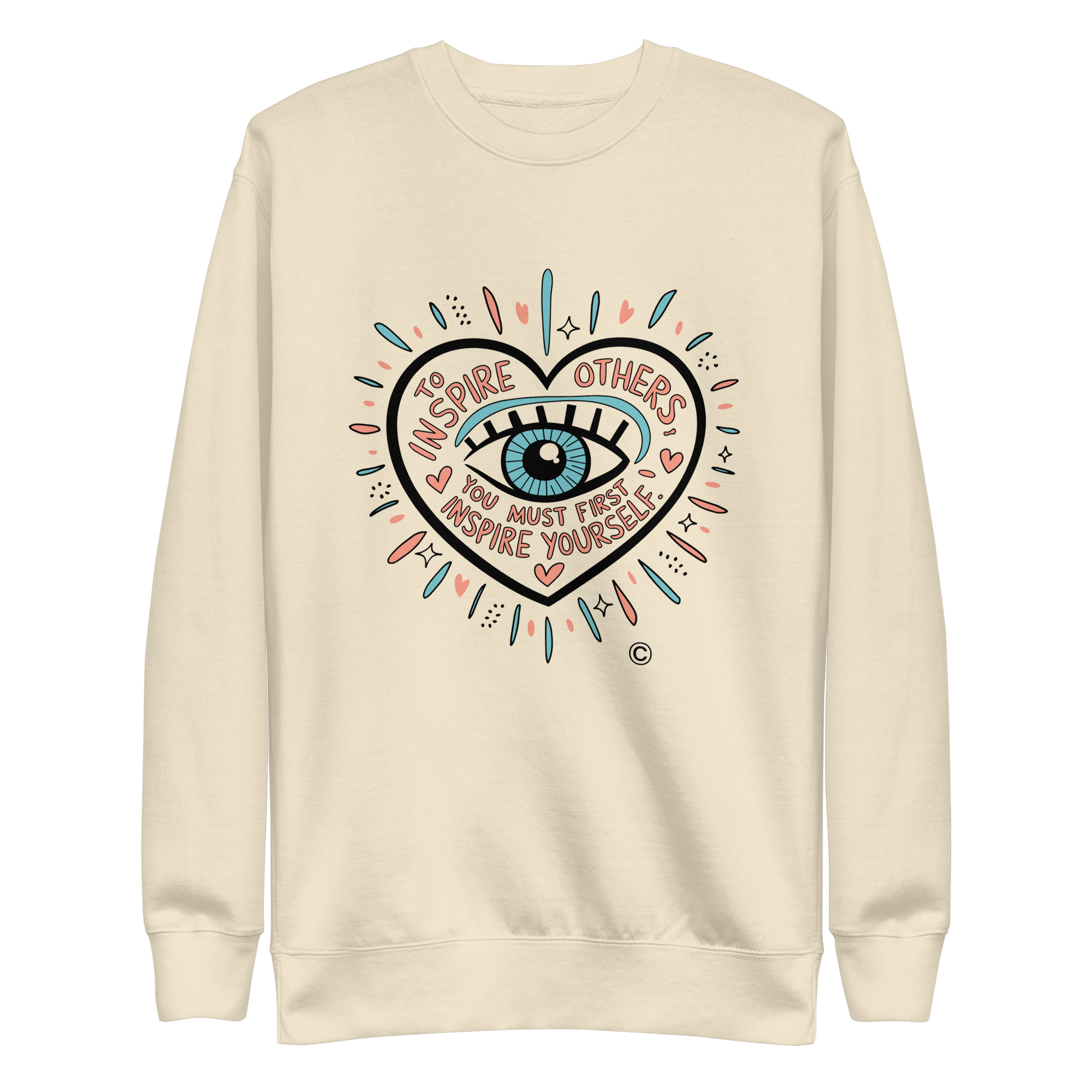 Inspire Yourself Unisex Premium Sweatshirt - Image 22