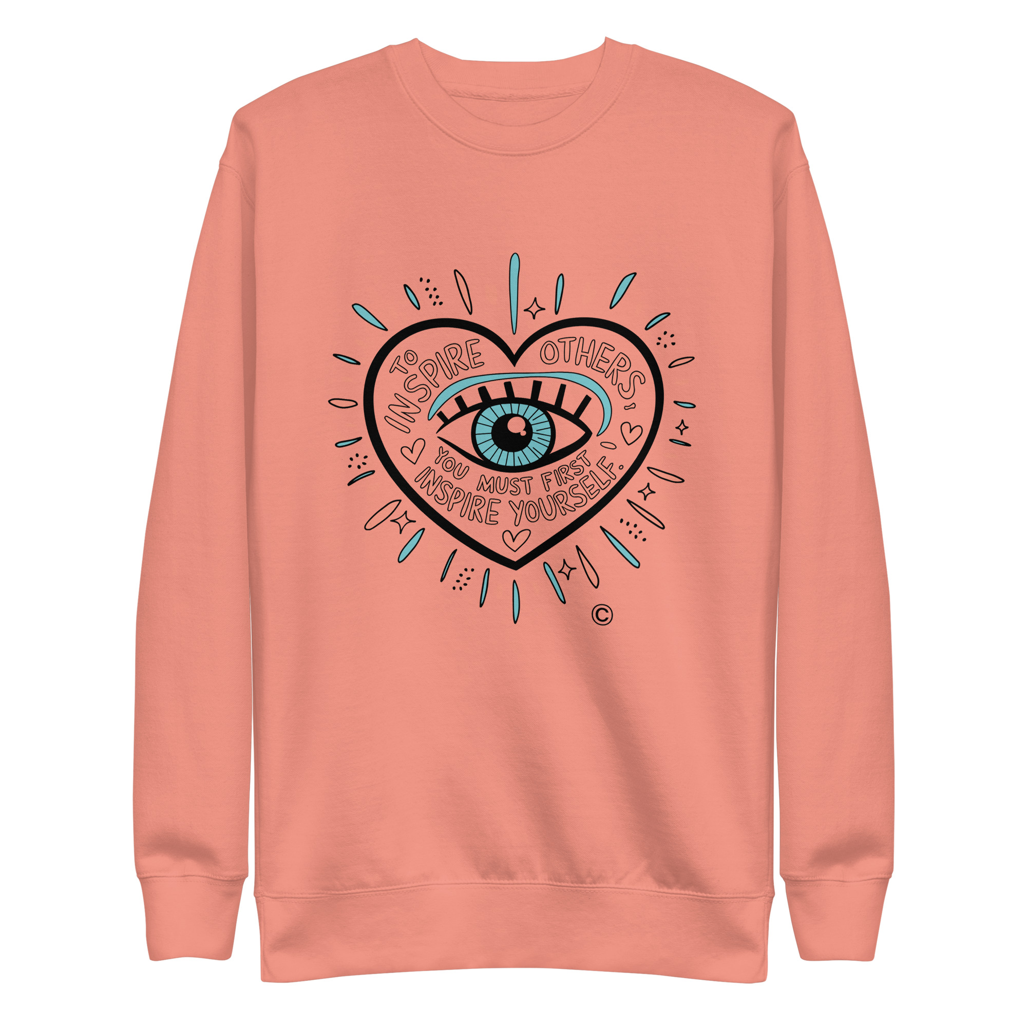 Inspire Yourself Unisex Premium Sweatshirt - Image 20