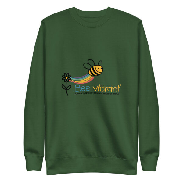 Bee Vibrant Unisex Premium Sweatshirt - Image 17