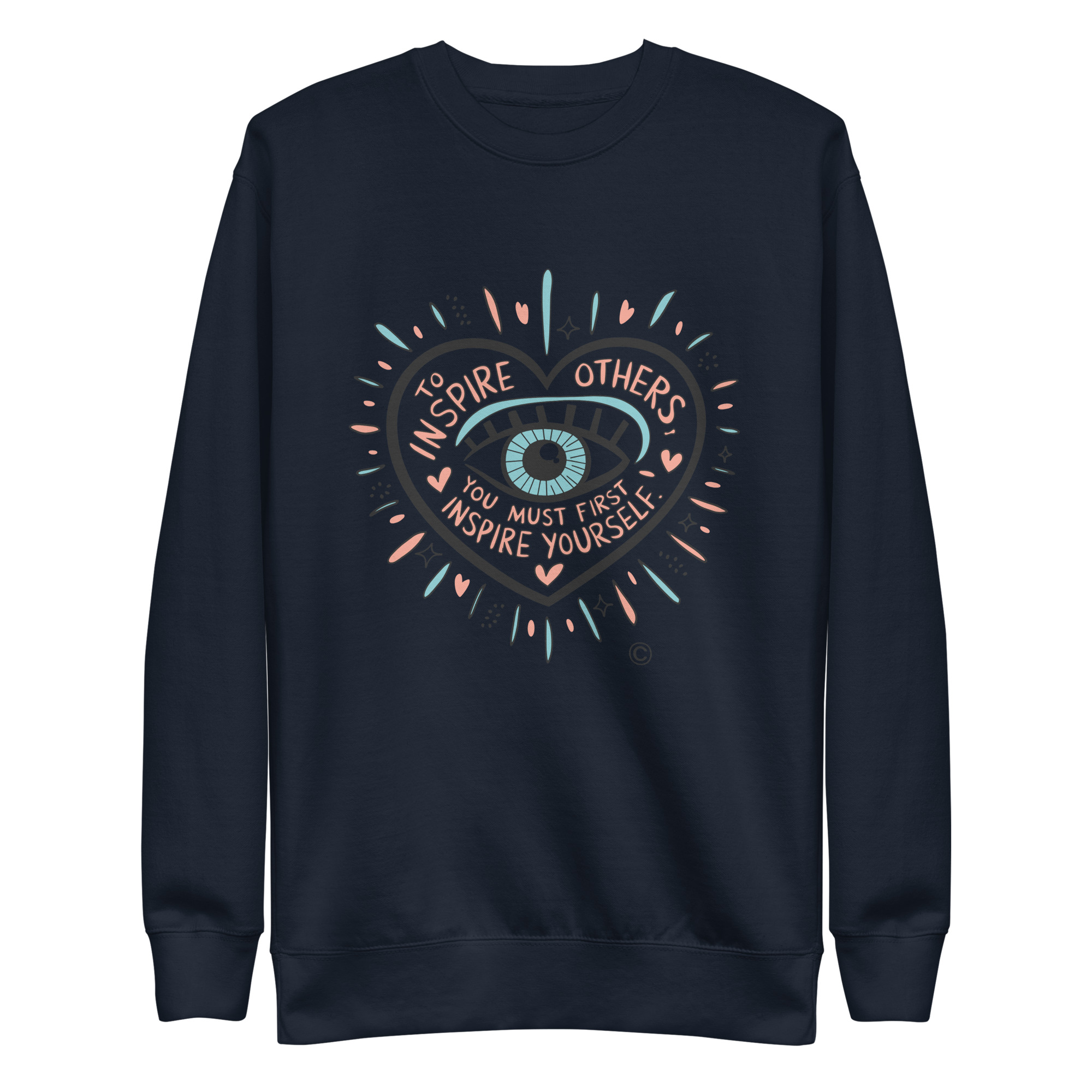 Inspire Yourself Unisex Premium Sweatshirt - Image 8