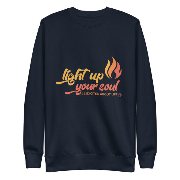 Light Up Your Soul Unisex Premium Sweatshirt - Image 9