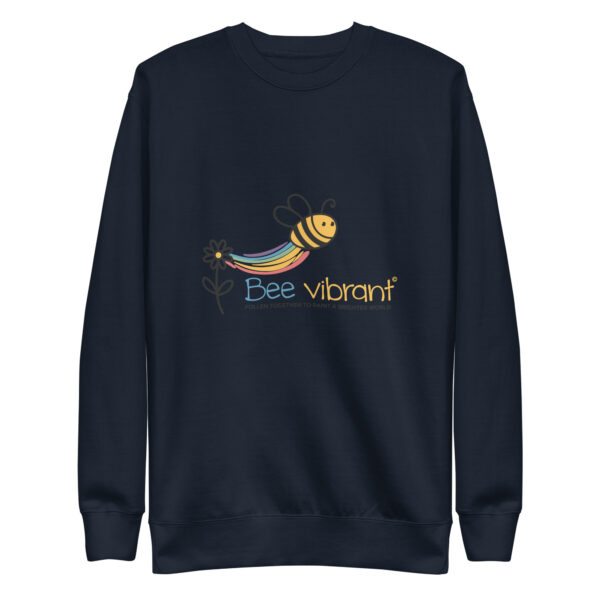 Bee Vibrant Unisex Premium Sweatshirt - Image 9