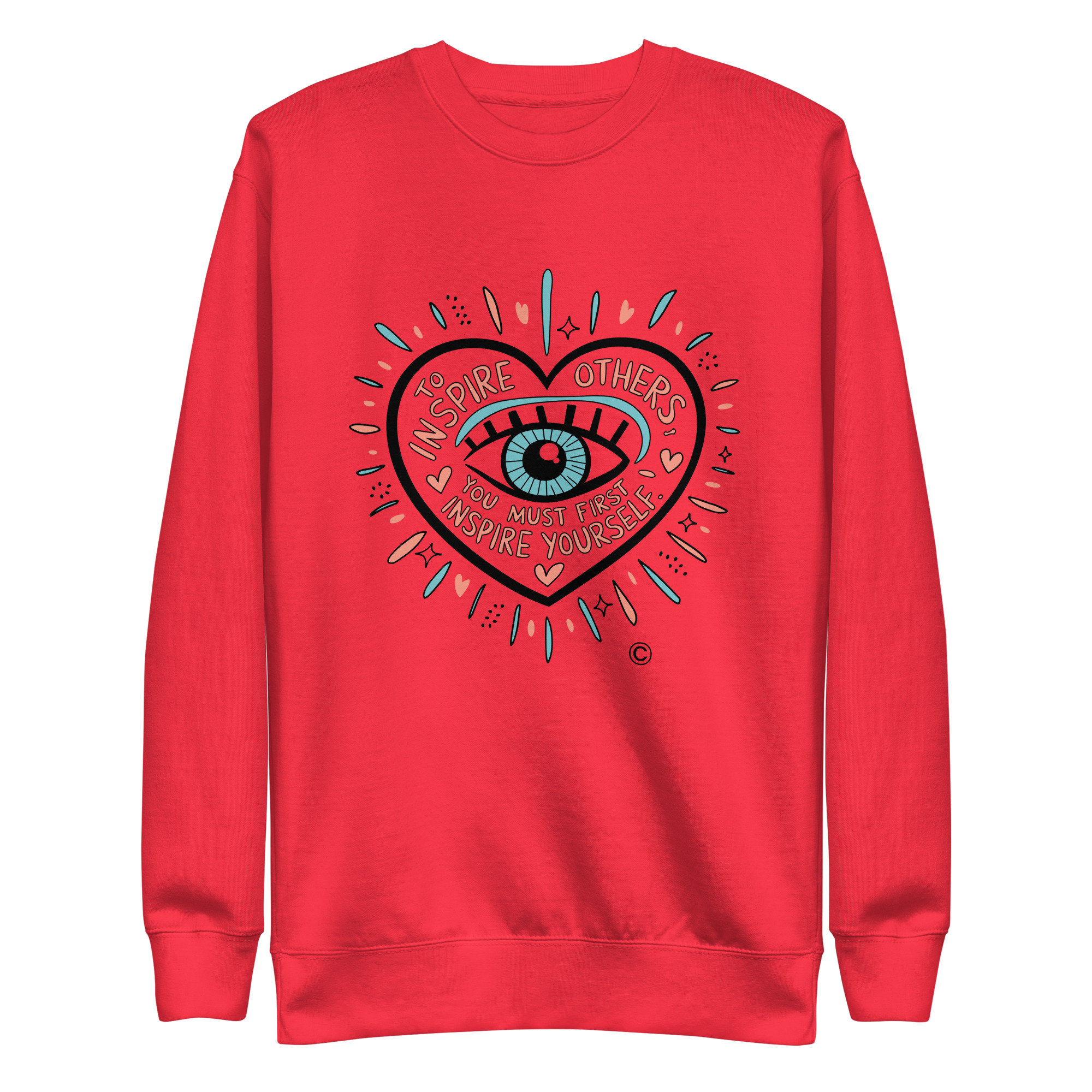 Inspire Yourself Unisex Premium Sweatshirt - Image 18