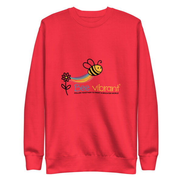 Bee Vibrant Unisex Premium Sweatshirt - Image 19