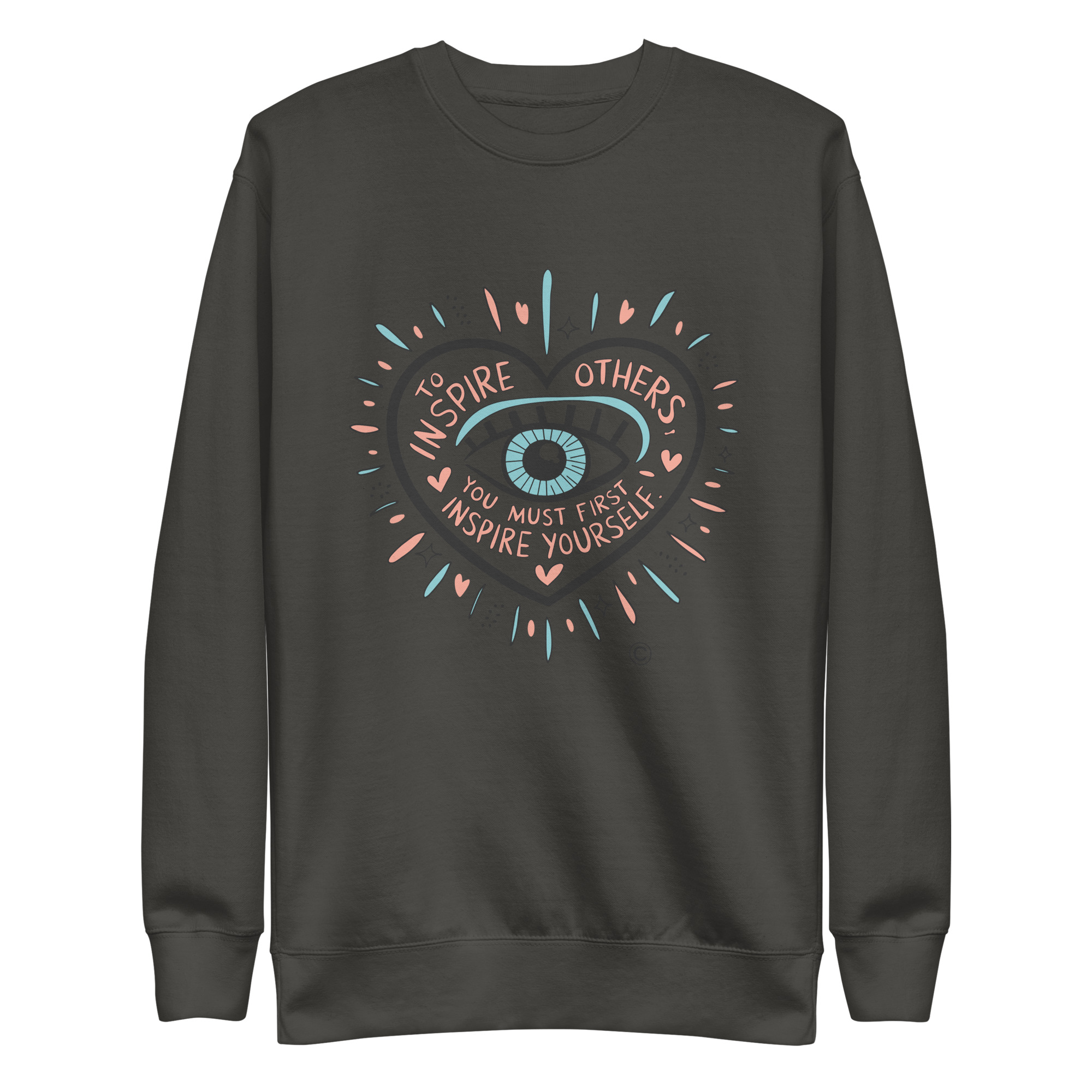 Inspire Yourself Unisex Premium Sweatshirt - Image 14