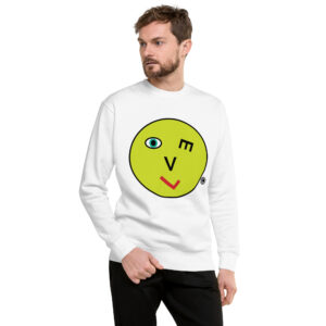 Love Smiley Face Unisex Premium Sweatshirt