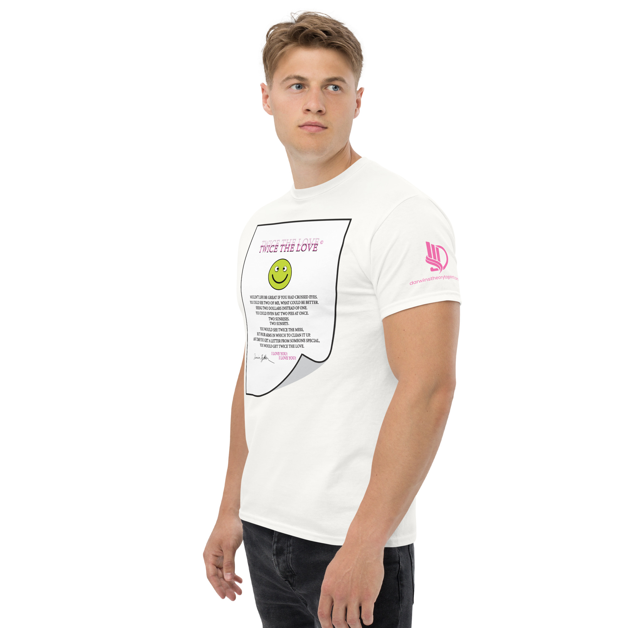 DOUBLE VISION • Unisex Classic Everyday Tee - Image 12