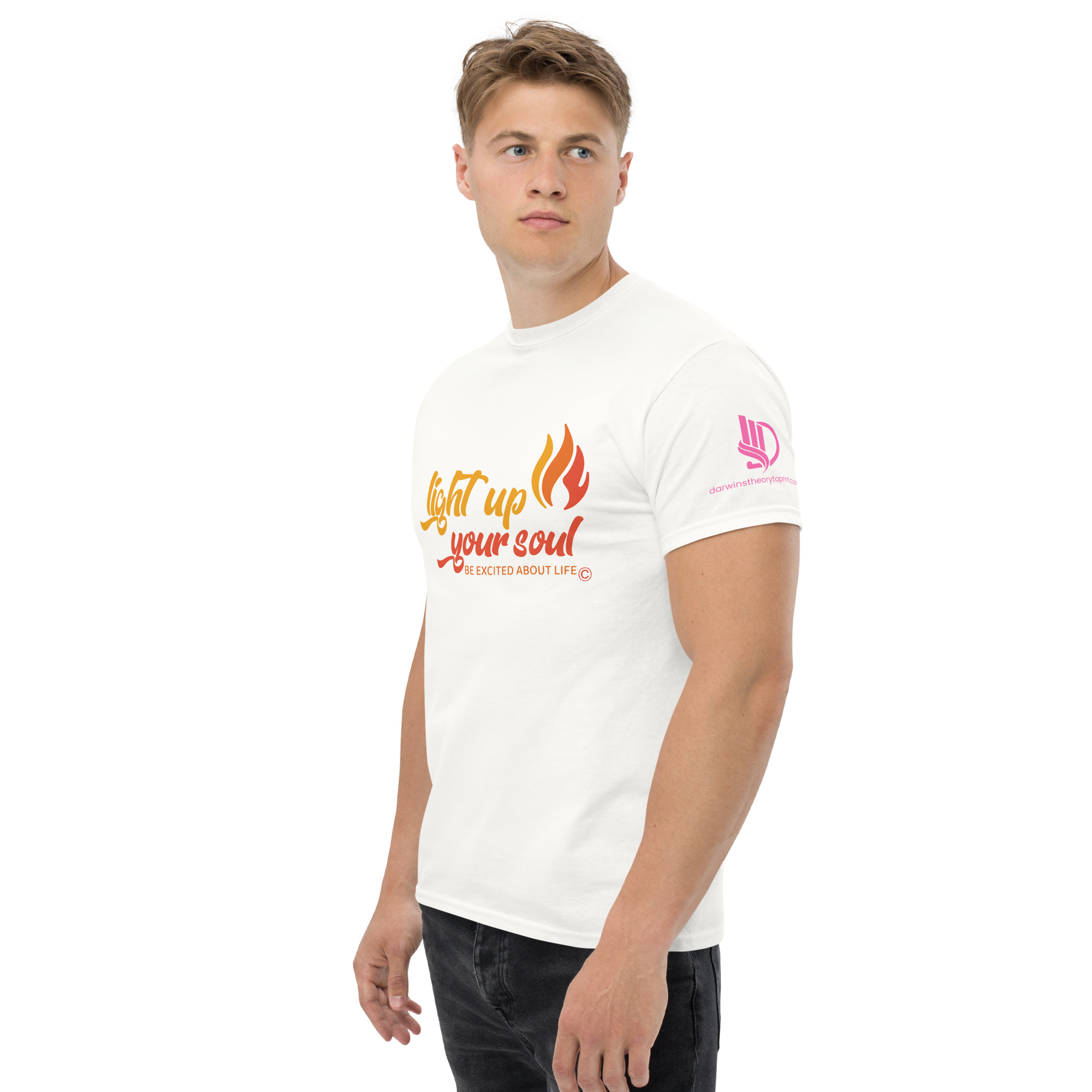 LIGHT UP YOUR SOUL • Unisex Classic Everyday Tee - Image 16
