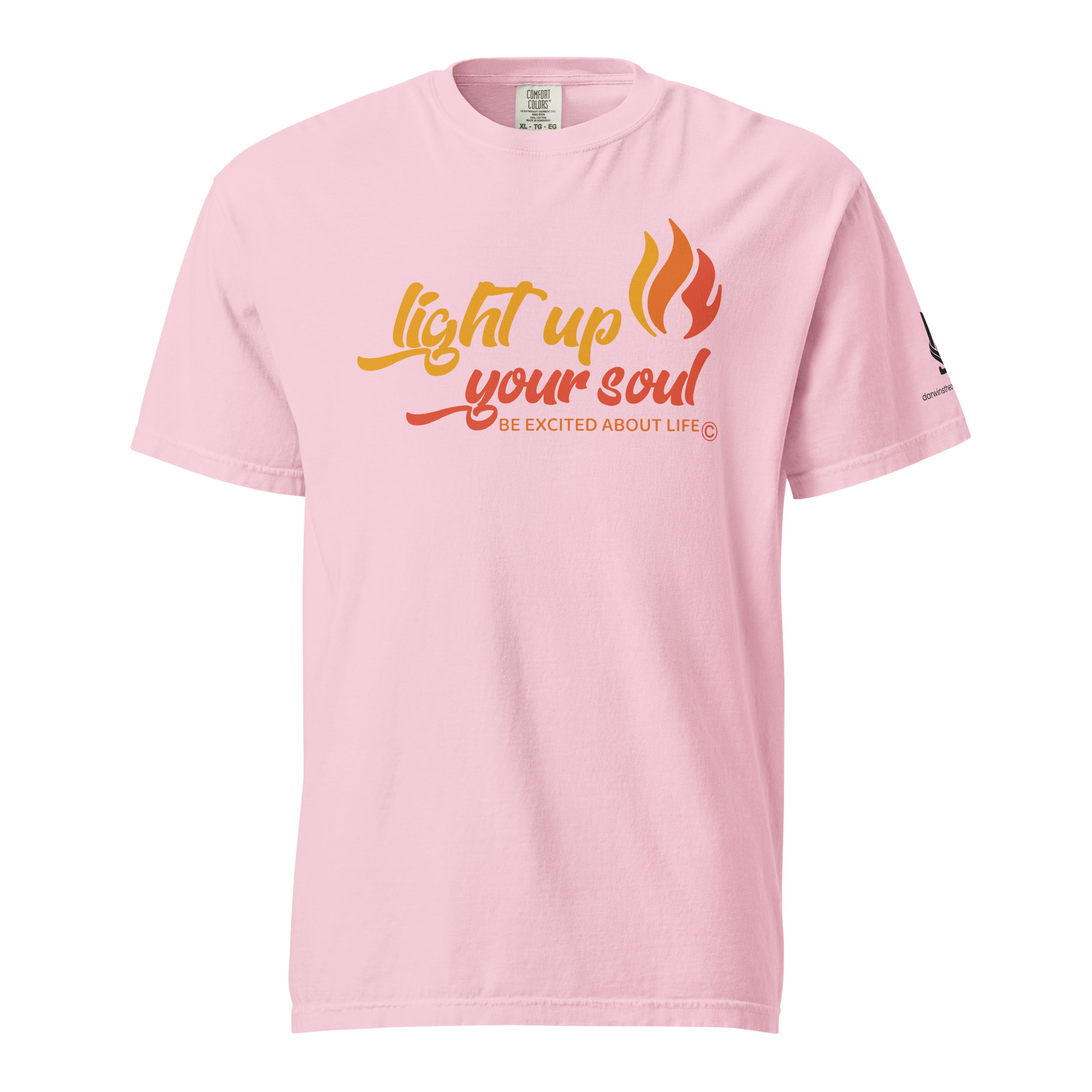 LIGHT UP YOUR SOUL • Unisex Vintage Washed Tee - Image 14