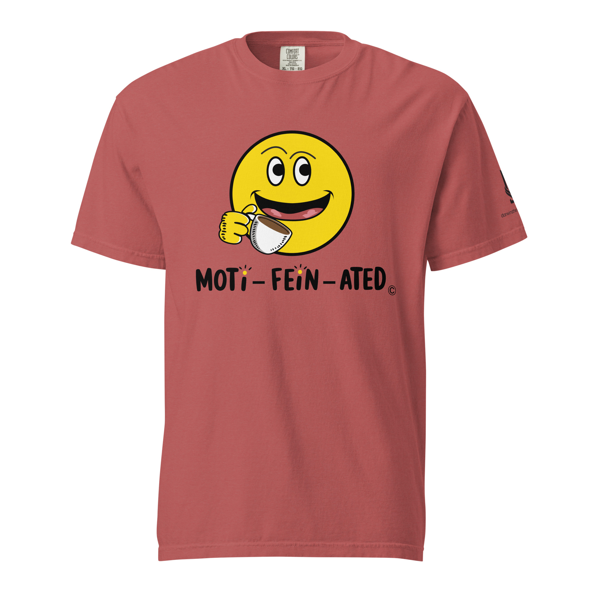 MOTIFEINATED • Unisex Vintage Washed Tee - Image 2