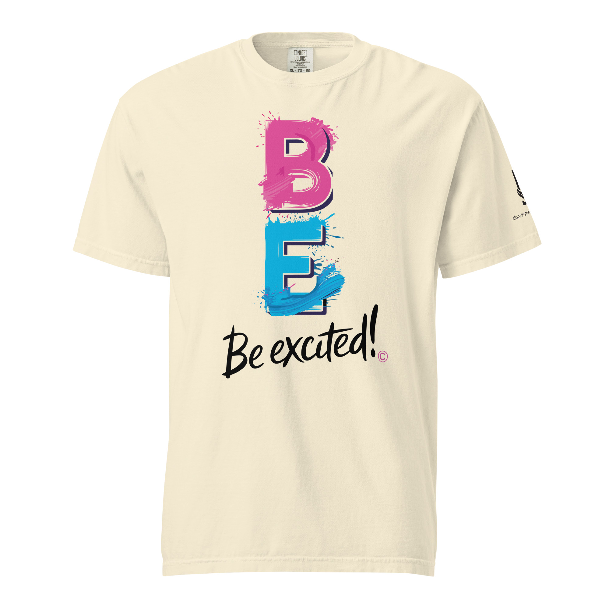BE EXCITED • Unisex Vintage Tee - Image 8