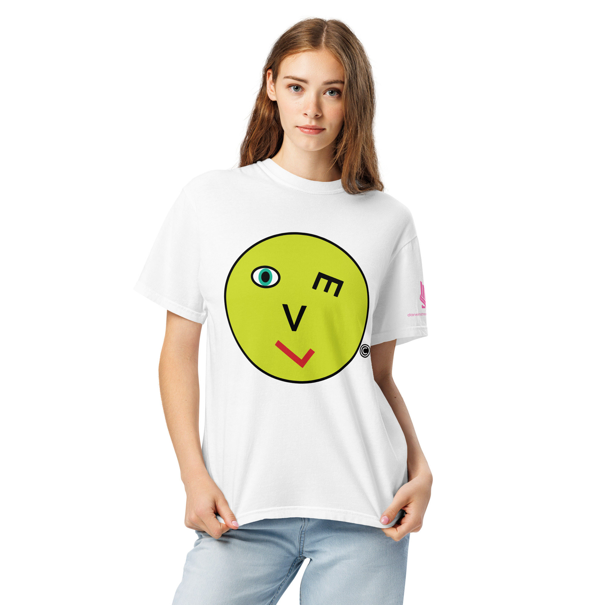 LOVE • Unisex Vintage Washed Tee - Image 26