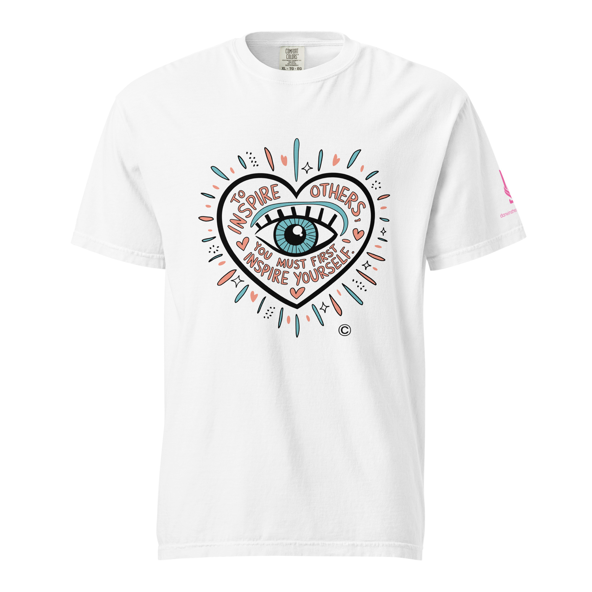 INNER VISION • Unisex Vintage Washed Tee
