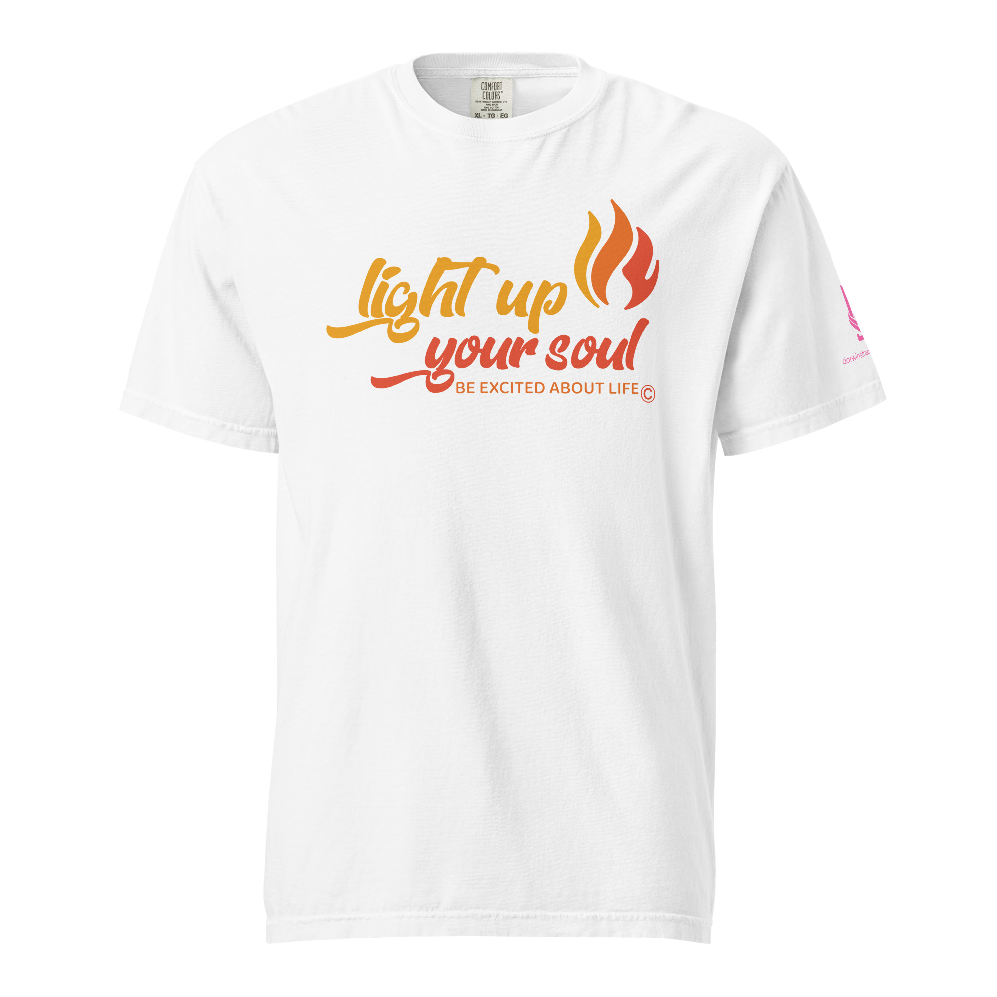 LIGHT UP YOUR SOUL • Unisex Vintage Washed Tee