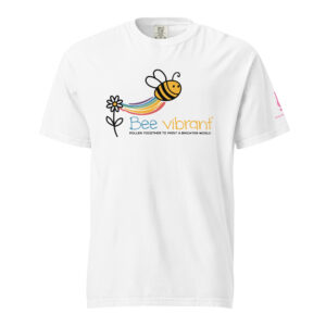 BEE VIBRANT • Unisex Vintage Washed Tee