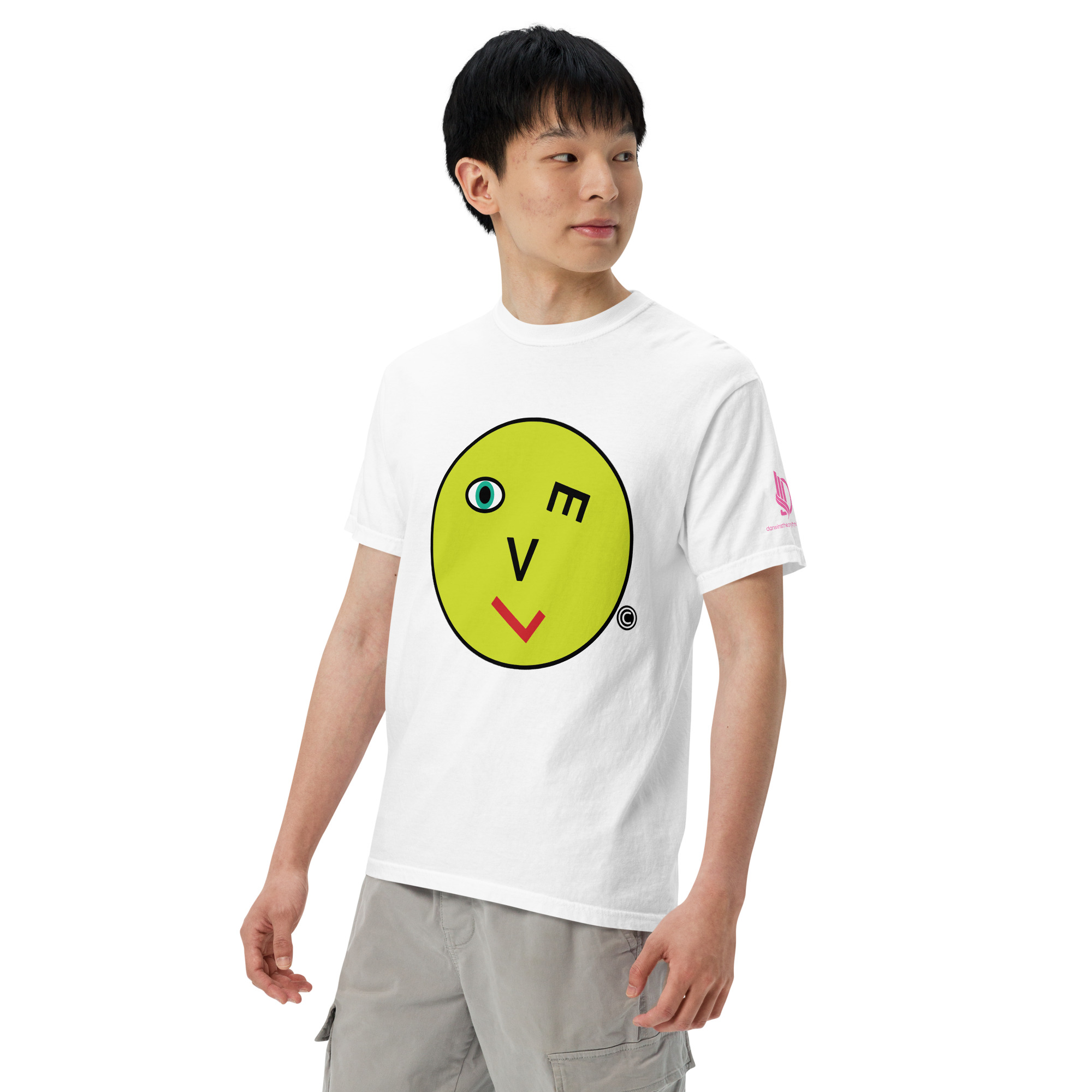LOVE • Unisex Vintage Washed Tee - Image 22