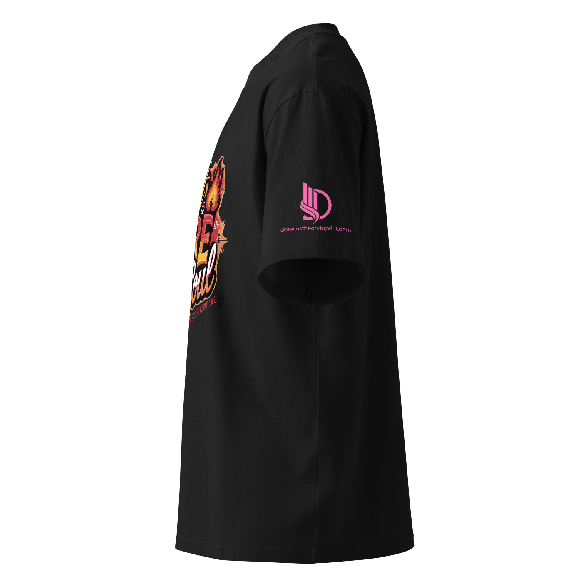 LIGHT A FIRE • Unisex Organic Oversized Stanley/Stella t-shirt - Image 12