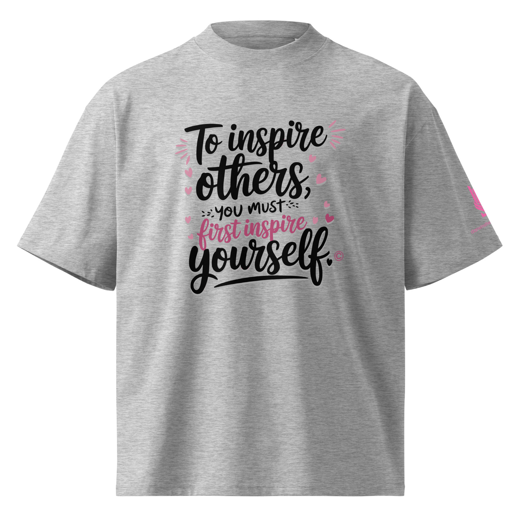 INSPIRE OTHERS • Unisex Organic Oversized Stanley/Stella t-shirt - Image 10