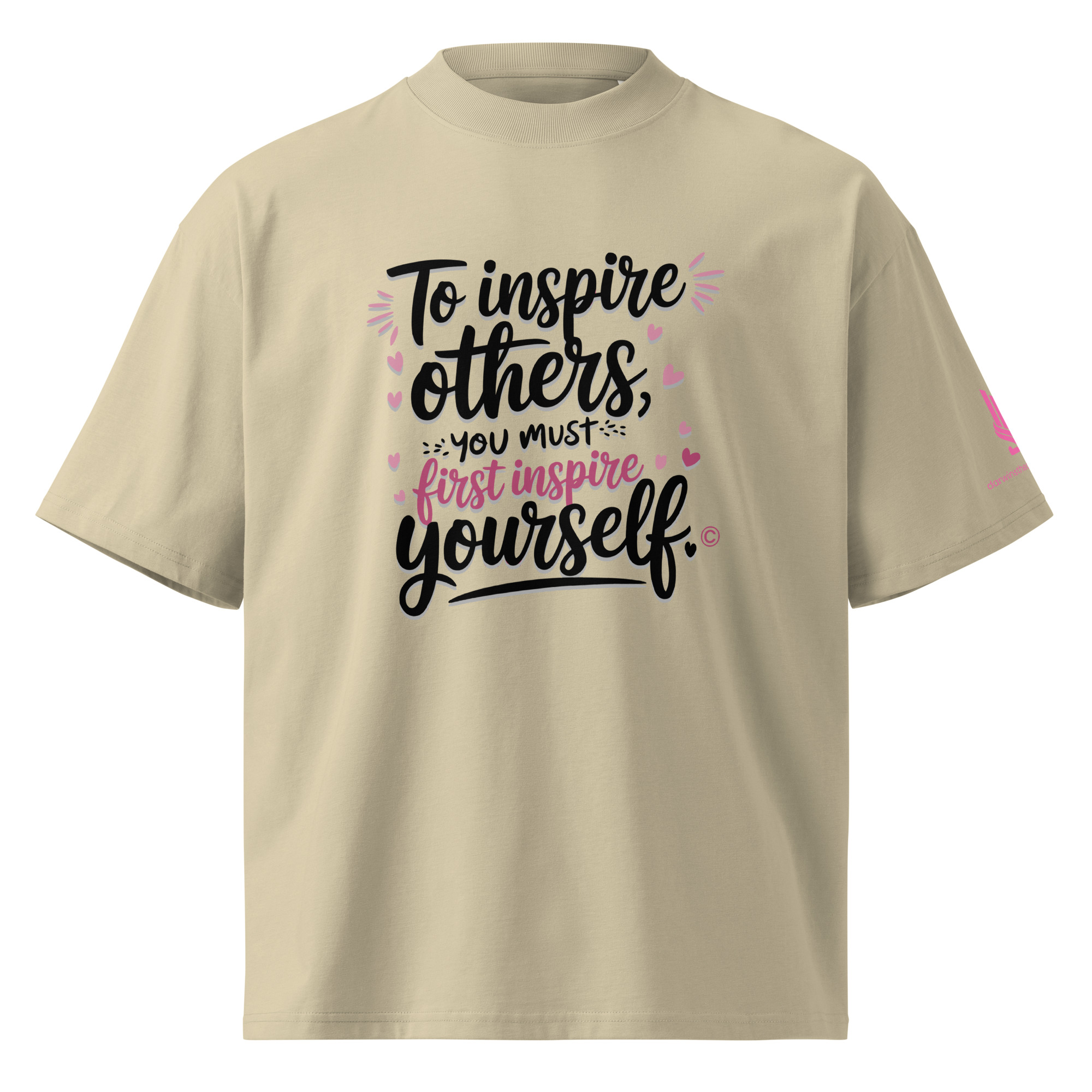 INSPIRE OTHERS • Unisex Organic Oversized Stanley/Stella t-shirt - Image 13