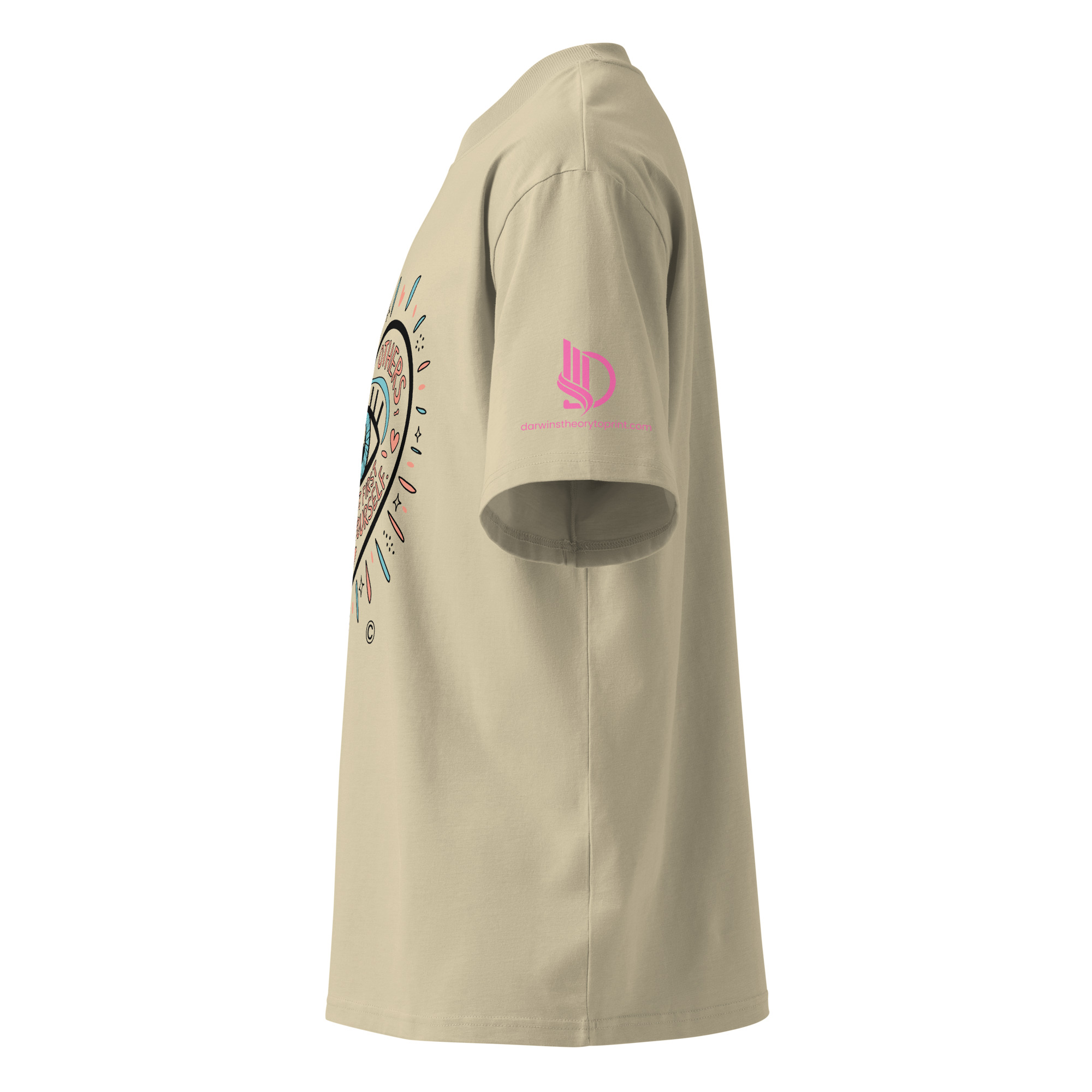 INNER VISION • Unisex Organic Oversized Stanley/Stella t-shirt - Image 15