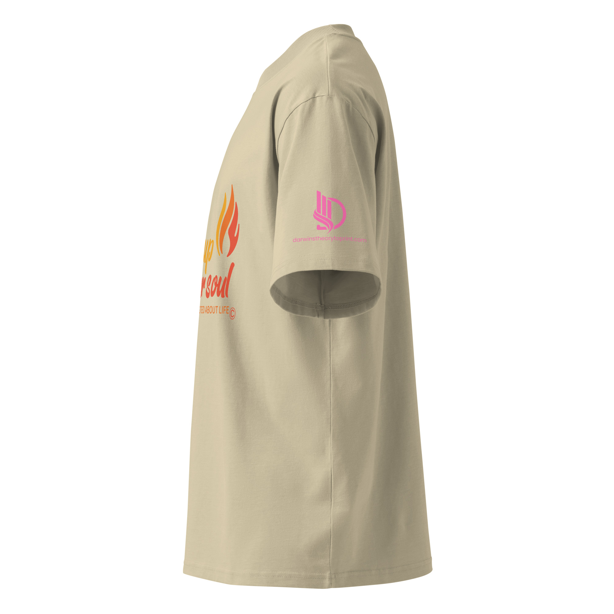 LIGHT UP YOUR SOUL • Unisex Organic Oversized Stanley/Stella t-shirt - Image 15