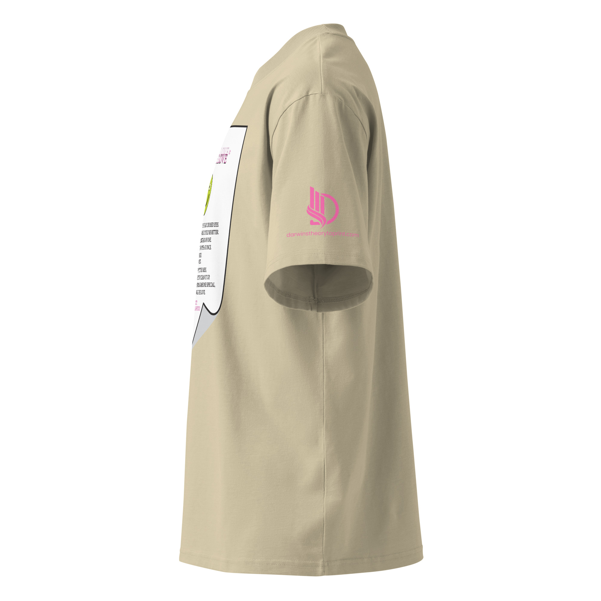 DOUBLE VISION • Unisex Organic Oversized Stanley/Stella t-shirt - Image 18