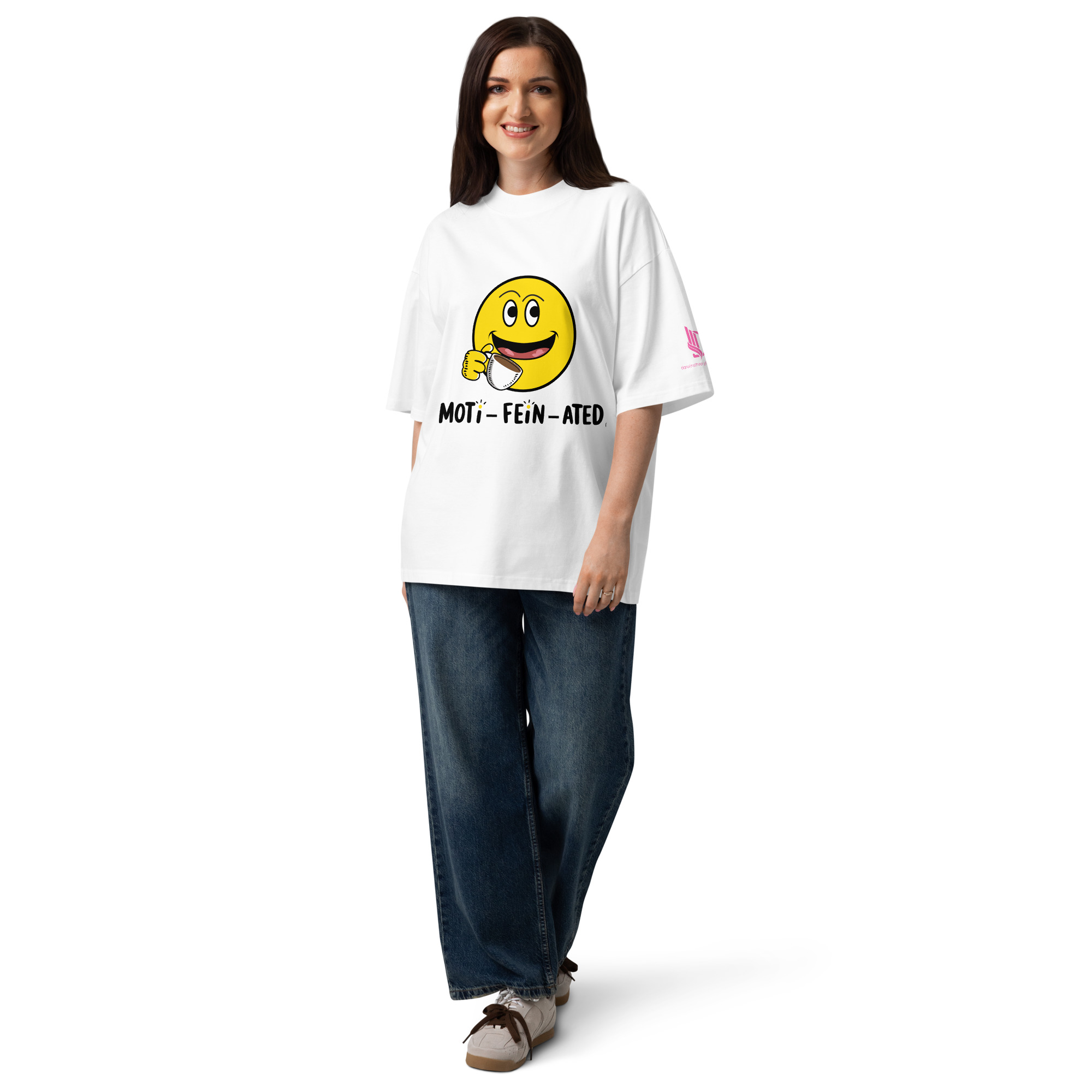 MOTIFEINATED • Unisex Organic Oversized Stanley/Stella t-shirt - Image 4
