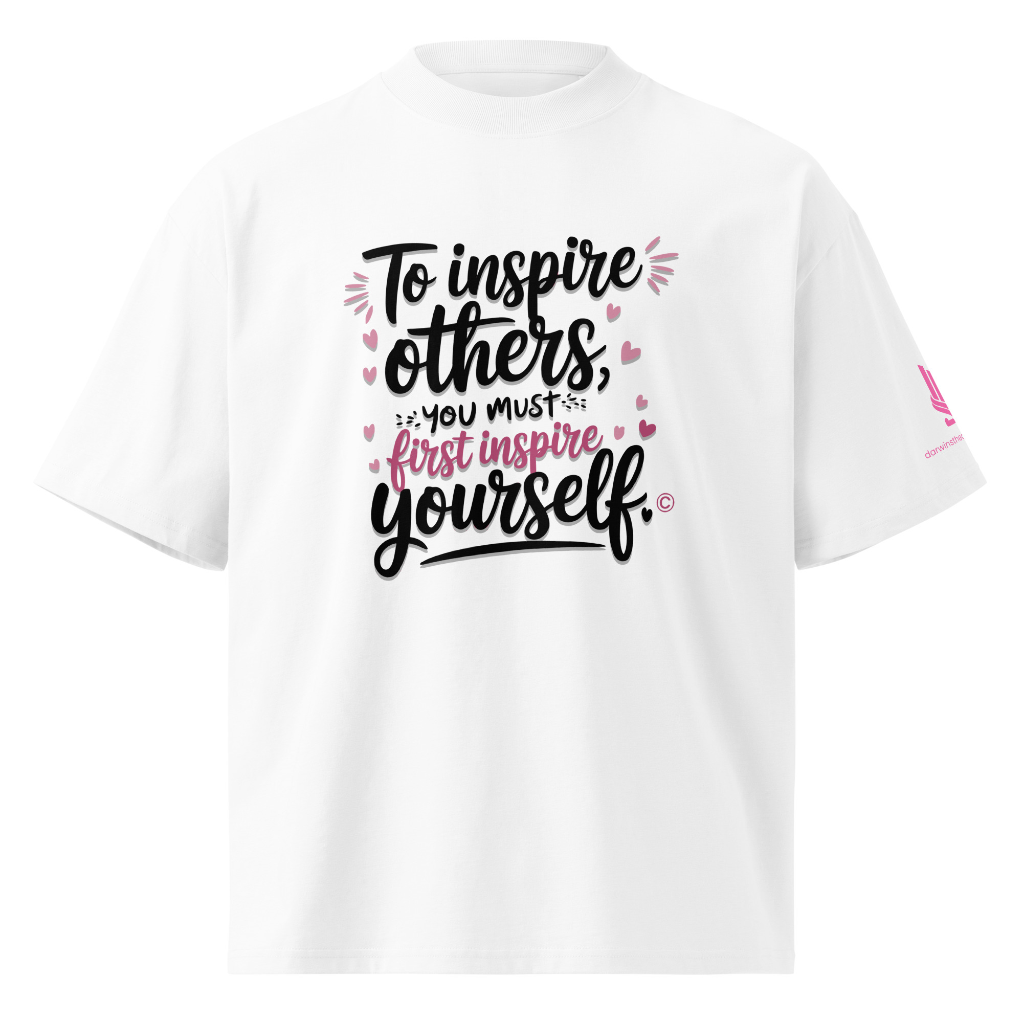 INSPIRE OTHERS • Unisex Organic Oversized Stanley/Stella t-shirt